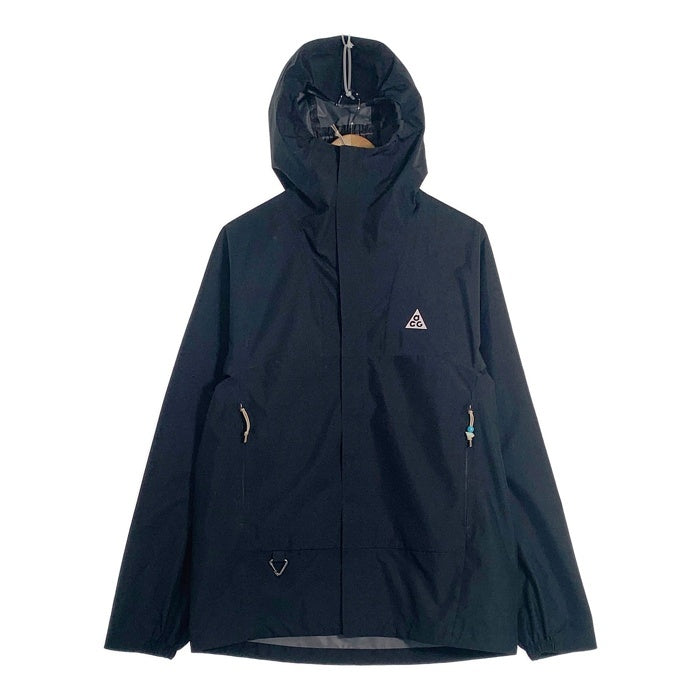 Nike ACG ナイキエーシージー Cascade Rains カスケード レイン ジップアップジャケット ブラック ポリエステル DV9416-010 Size M 福生店