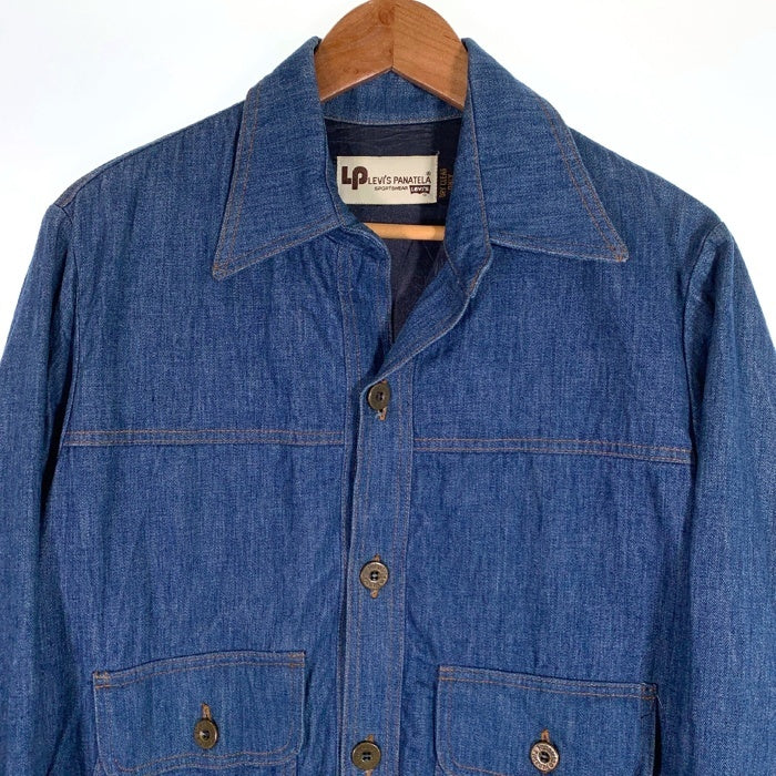 70's Levi's PANATELA リーバイス パナテラ デニム リブジャケット Size L-XL 相当 福生店