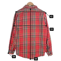 60's King Kole キングコール フランネルチェックシャツ レッド Size S 相当 福生店