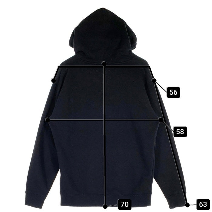 HOCKEY ホッケー Shame HOODIE プルオーバー フーディー パーカー ブラック Size M 福生店
