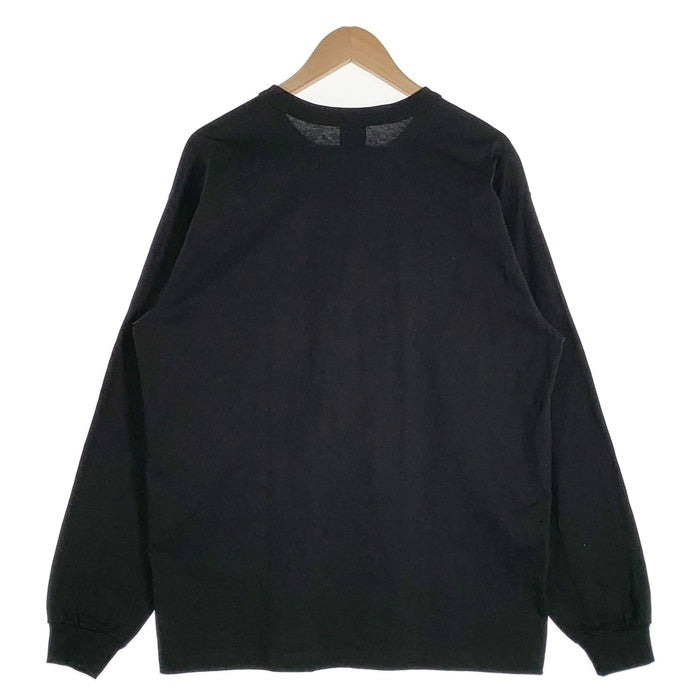 WTAPS ダブルタップス 23AW Champion チャンピオン Academy L/S T-Shirts アカデミーロングスリーブTシャツ ブラック 232HBCHD-CSM02S Size L 福生店