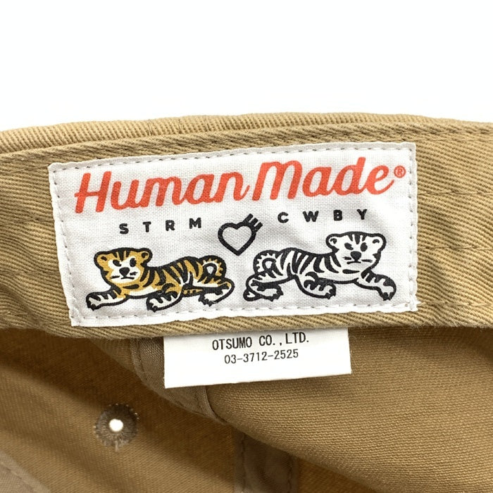 HUMAN MADE ヒューマンメイド 6 Panel Cap 6パネルキャップ ダック ベージュ コットンキャンバス 福生店