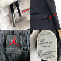 NIKE ナイキ JORDAN BRAND ジョーダンブランド Legacy AJ 6 Nylon Pants ナイロンパンツ ブラック BV5401-010 Size S 福生店