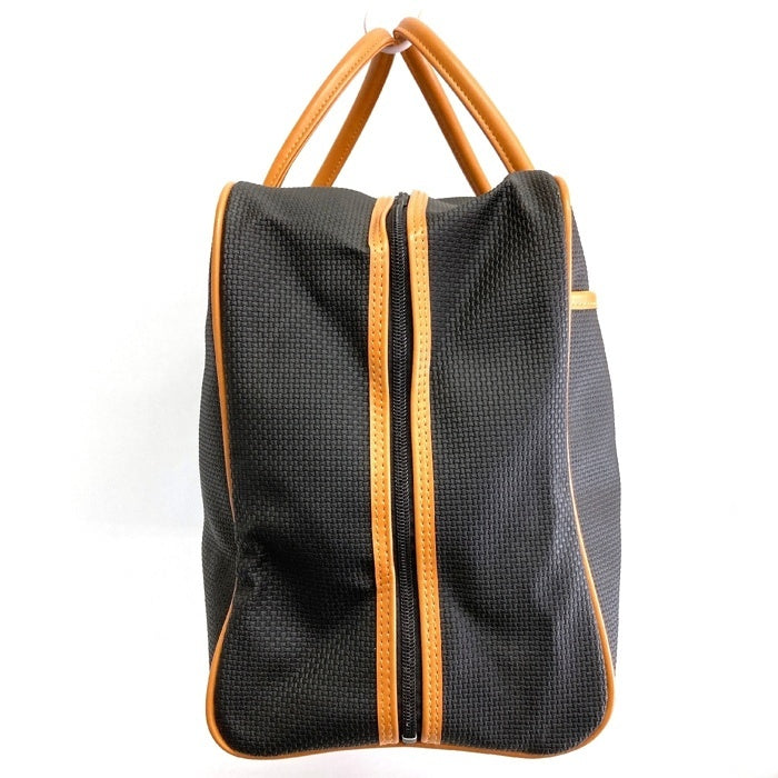 YSLイヴサンローラン YVES SAINT LAURENT PVC ボストンバッグ ブラック 瑞穂店