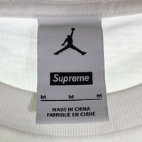 Supreme シュプリーム 24AW Jordan Biggie S/S Top ジョーダン ビギー ショートスリーブトップ Tシャツ ホワイト Size M 福生店