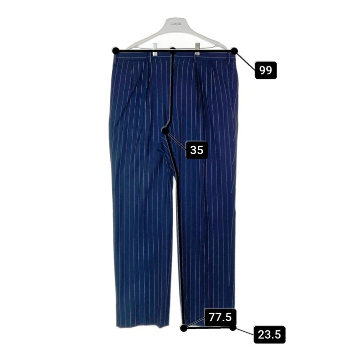 Polo Ralph Lauren ポロラルフローレン 3つボタン ストライプ テーラードジャケット セットアップ ネイビー sizeC102-W94-T180 瑞穂店