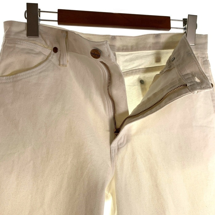 Wrangler ラングラー 936 Slim Fit スリムフィット カウボーイカット デニムパンツ ホワイト Size 32×32 福生店