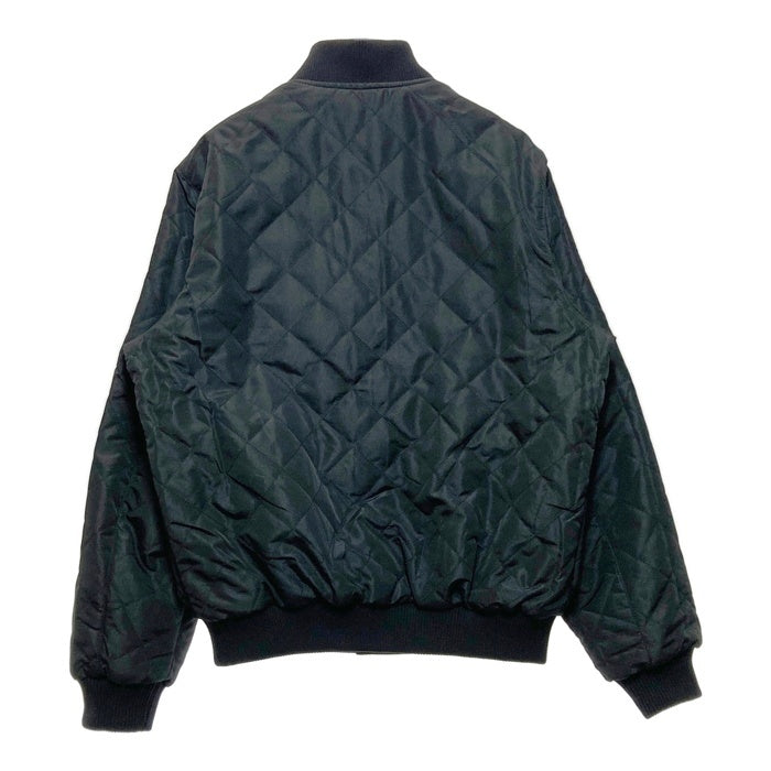 LOS ANGELS ロサンゼルス・レイカーズ リバーシブル スタジャン ブラック 袖レザー キルティング RN76599 Size L 瑞穂店