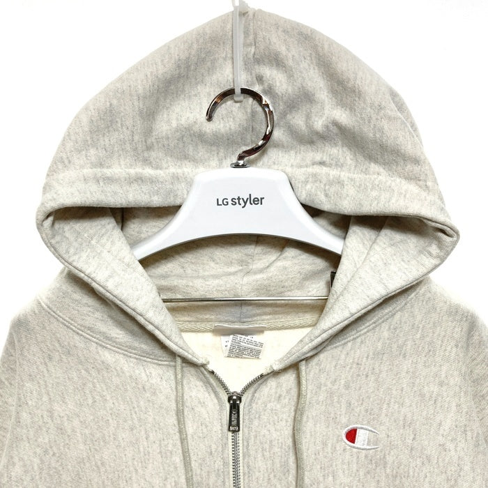 Champion チャンピオン GF69 リバースウィーブ ジップアップスウェットパーカー オートミール Size XXL 瑞穂店