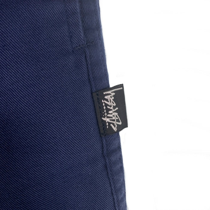 80's STUSSY ステューシー コットン ビーチパンツ イージー ネイビー USA製 Size XS 福生店