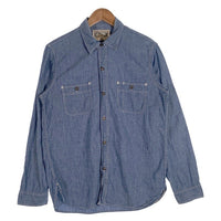 FREE WHEELERS フリーホイラーズ NEAL CASSADY シャンブレー ワークシャツ ブルー Size 16 福生店