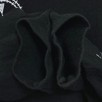 blackmeans ブラックミーンズ mine マイン ロングスリーブ プリントTシャツ ブラック Size 4 瑞穂店