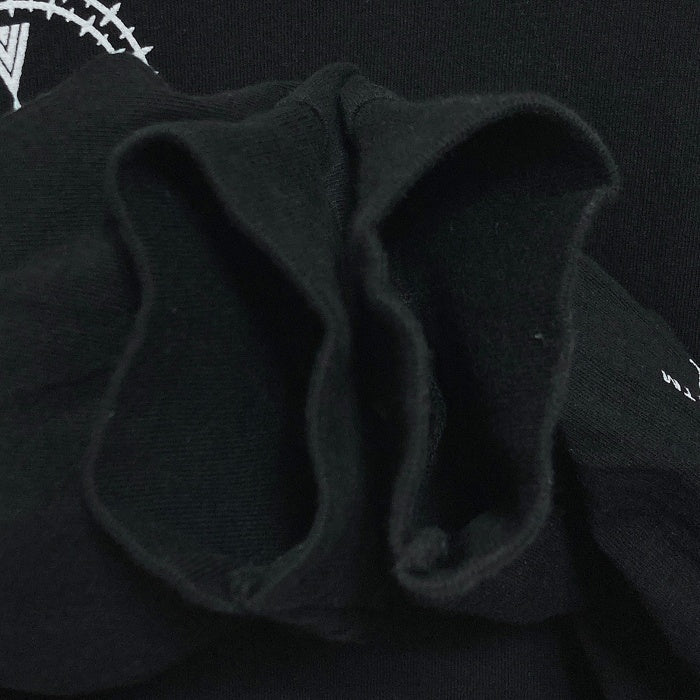 blackmeans ブラックミーンズ mine マイン ロングスリーブ プリントTシャツ ブラック Size 4 瑞穂店