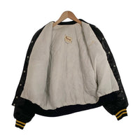 Viking バイキング ARMY KARATE ナイロン スタジアムジャケット スタジャン ブラック USA製 Size L 福生店