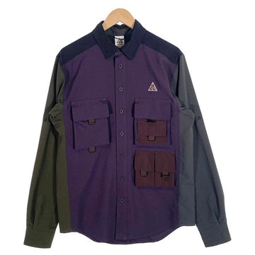 Nike ACG ナイキエーシージー AS M NRG DFADV UV ACG DV TR TP DK 長袖シャツ マルチ ポリエステル DB1014-070 Size S 福生店