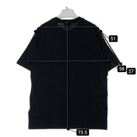 DIESEL ディーゼル A03846 プラスチゾルインクプリント クルーネック Tシャツ ブラック sizeL 瑞穂店