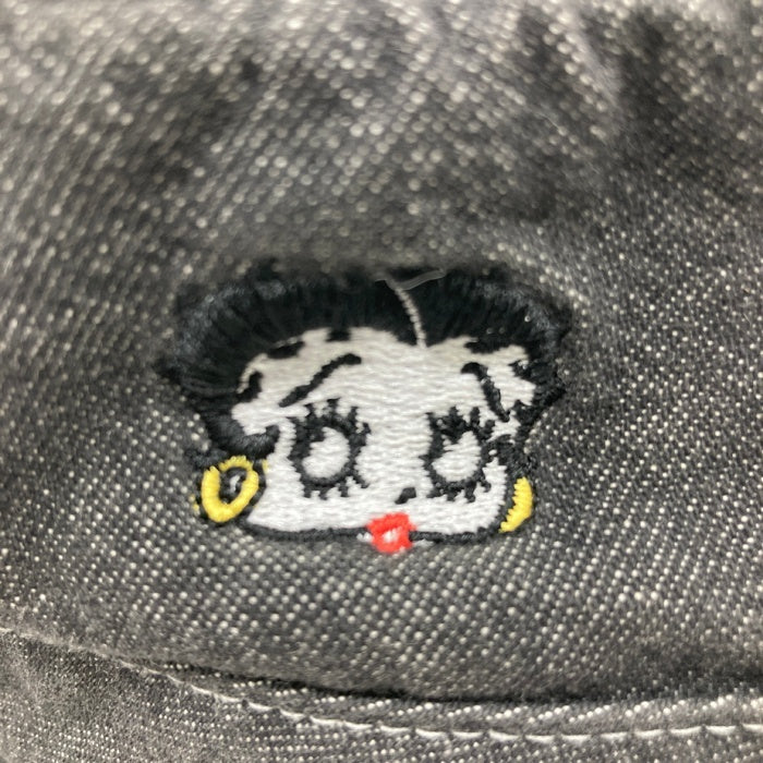 Supreme シュプリーム 16ss Betty Boop Denim Crusher バケットハット グレー ブラックデニム sizeM/L 瑞穂店