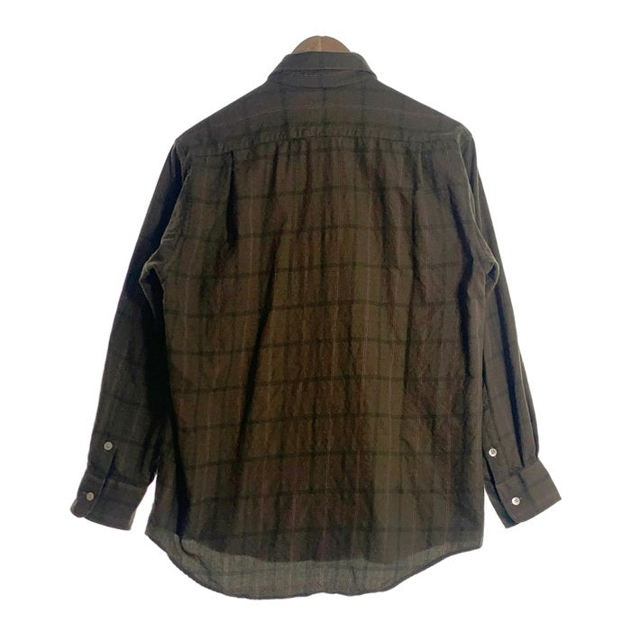 90`s Burberrys` バーバリー チェックシャツ 長袖 グリーン Size L 福生店