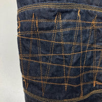 JUNYA WATANABE COMME des GARCONS MAN ジュンヤワタナベ コムデギャルソンマン WG-P025 AD2020 ステッチワーク リネンデニムサルエルパンツ インディゴ sizeS 瑞穂店