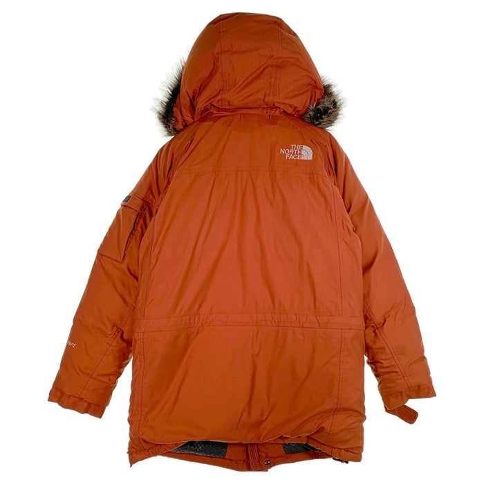 THE NORTH FACE ノースフェイス Mcmurdo Parka マクマードパーカ ダウンジャケット ファー オレンジ ファー ND01556 Size S 福生店