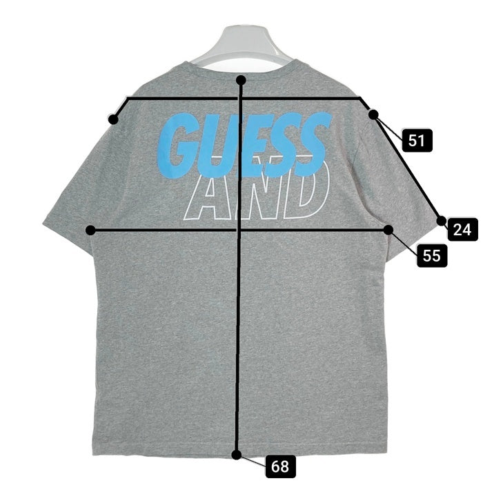 WIND AND SEA ウィンダンシー GUESS ゲス MK2K8983WS Tシャツ グレー sizeM 瑞穂店