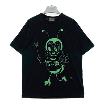 HYSTERIC GLAMOUR ヒステリックグラマー プリントTシャツ ハチ ブラック  02251CT43 Size L 瑞穂店