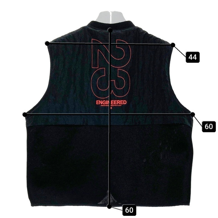 NIKE ナイキ CN4585-010 JORDAN 23 Engineered Spacer Mesh Vest メッシュベスト ブラック sizeXL 瑞穂店
