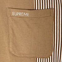 Supreme シュプリーム 20SS Patchwork Pocket Tee パッチワーク ポケット Tシャツ ブラウン sizeM 瑞穂店
