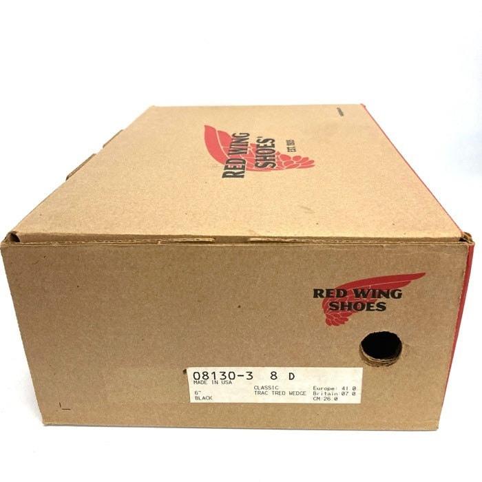 RED WING レッドウィング 8130 11年製 アイリッシュセッター モックトゥ ブーツ ブラック sizeUS8 瑞穂店
