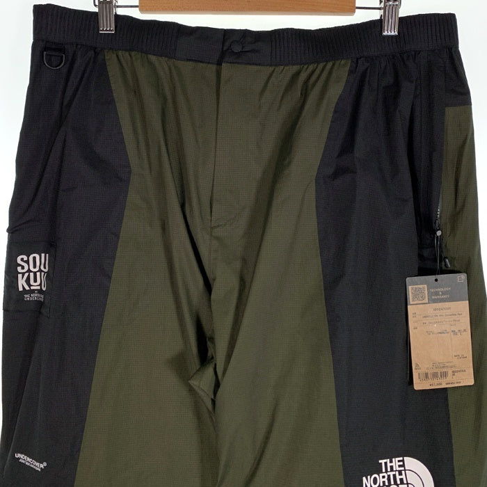 THE NORTH FACE ノースフェイス 24SS UNDERCOVER アンダーカバー Hike Utility Shell Pant  ハイクユーティリティシェルパンツ グリーン ブラック NB02403UC Size L 福生店