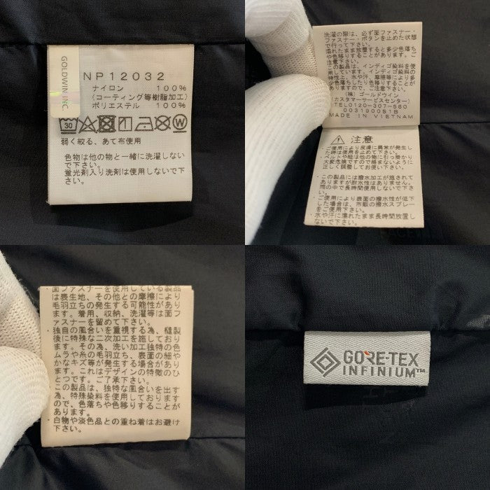 THE NORTH FACE ノースフェイス Mountain Light Denim Jacket マウンテンライトデニムジャケット GORE-TEX インディゴ ブラック NP12032 Size M 福生店