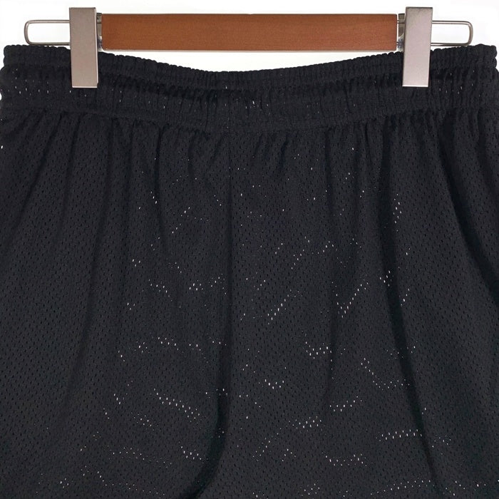Eric Emanuel エリック エマニエル EE BASIC BLACK SKYLINE SHORTS メッシュ ショーツ ブラック Size XL 福生店