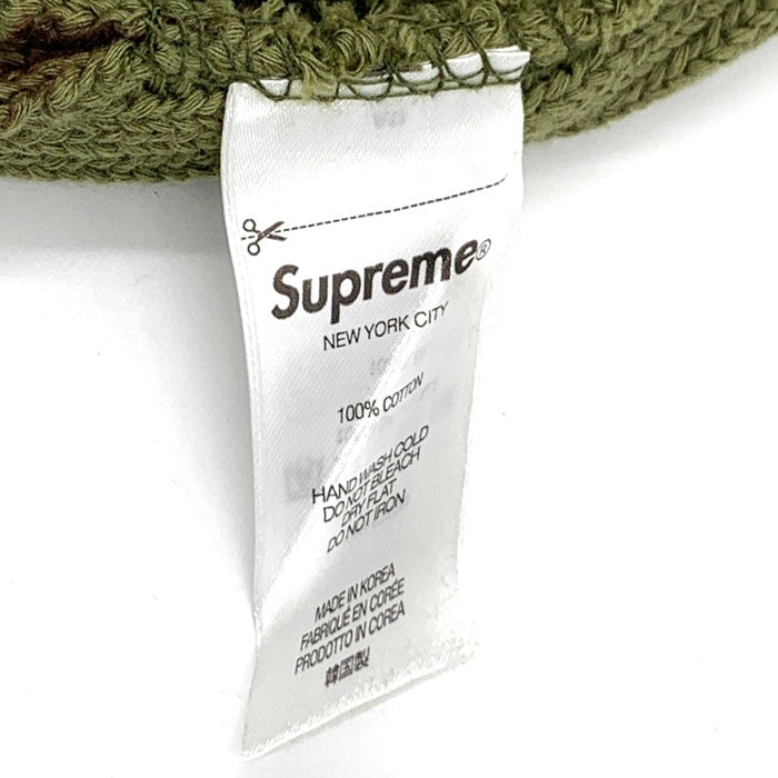 SUPREME シュプリーム 26SS Overdyed Beanie オーバーダイド ビーニー ニットキャップ ウッドランドカモ Size Free 福生店