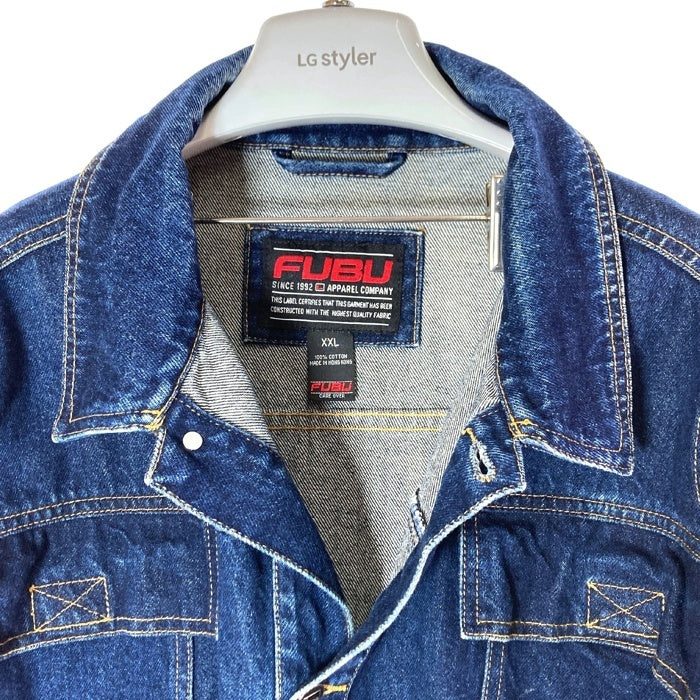 FUBU フブ デニムカバーオール インディゴ sizeXXL 瑞穂店
