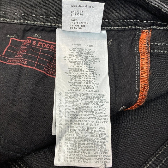 DIESEL ディーゼル 1969 D-EBBRY フレアデニムパンツ ブラック size31 瑞穂店