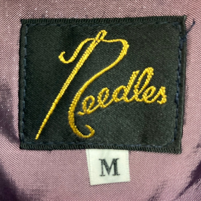 Needles ニードルズ MR147 S/S Classic Shirt 半袖クラシックシャツ ウェーブストライプ ネイビー sizeM 瑞穂店