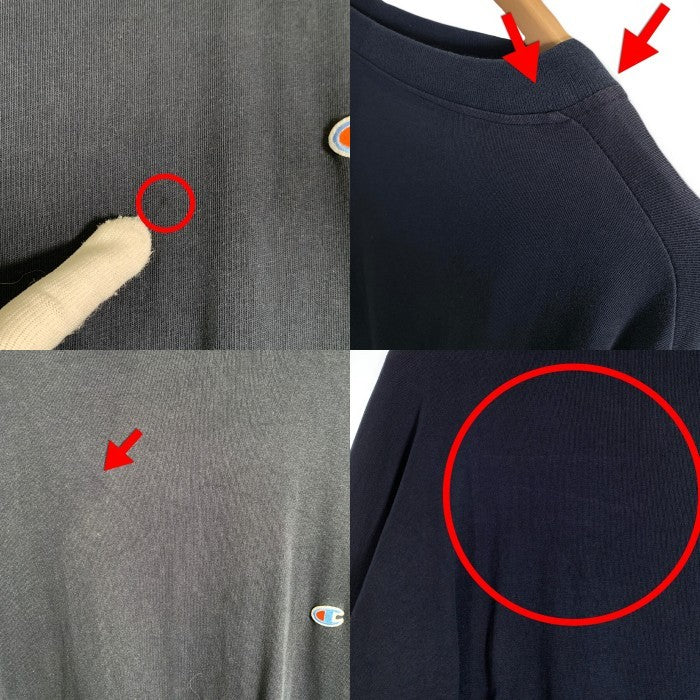 VETEMENTS ヴェトモン Champion チャンピオン オーバーサイズ ロングスリーブTシャツ ブラック WSS17CH8 イタリア製 Size XS 福生店