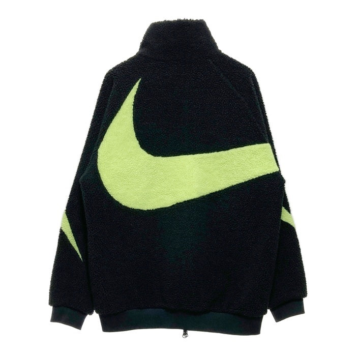 NIKE ナイキ BQ6546-017 VM SWOOSH FULL ZIP JACKET リバーシブル ボアフリースジャケット ブラック×イエロー sizeL 瑞穂店