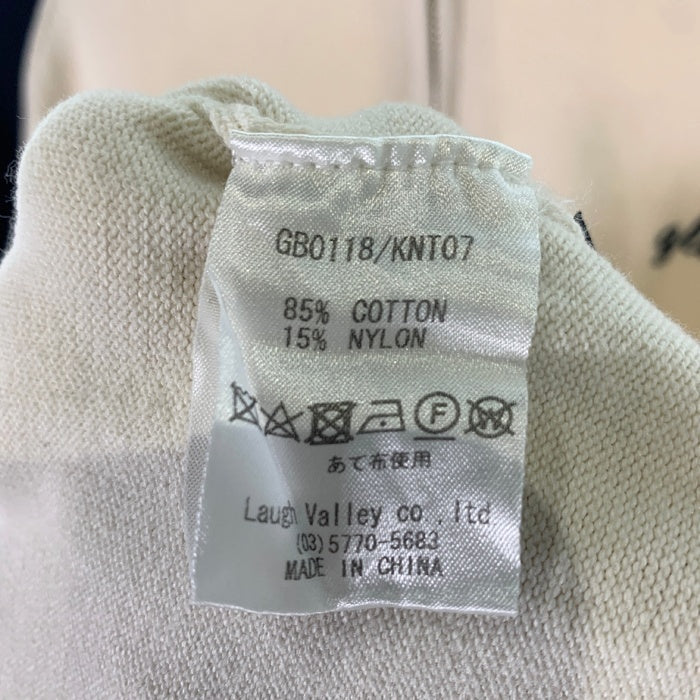 glamb グラム Jan knit jersey ジャンニットジャージ ジップアップ ホワイト GB0118/KNT07 Size 3 福生店