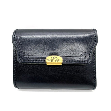 Dual デュアル EDIT エディット サドルプルアップコンパクトウォレット レザー ブラック (DCr-1040) 福生店