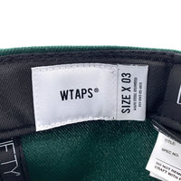 NEW ERA ニューエラ WTAPS ダブルタップス 24SS 59FIFTY ベースボールキャップ グリーン 241NENED-HT01 Size 7 1/2 (59.6cm) 福生店