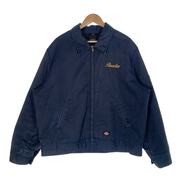 Paradis3 パラダイス 17SS Angeles Watching Dickies Jacket ディッキーズ ロゴ刺繡 ワークジャケット ネイビー Size XL 福生店