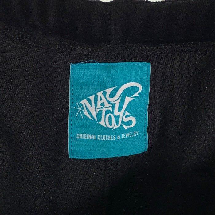 NASTOYS ナストイズ Velor Track Pants ベロアトラックパンツ イージー ブラック Size M 福生店
