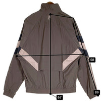 adidas アディダス REAL MADRID LIFESTYLE OG TRACK TOP レアル・マドリード オリジナルス トラックトップ トラック ジャケット グレー Size S 福生店