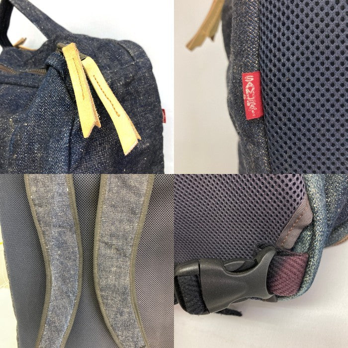 SAMURAI JEANS サムライジーンズ デニム 3WAY バックパック インディゴ 瑞穂店