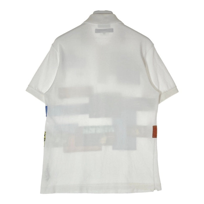 JUNYA WATANABE COMME des GARCONS MAN ジュンヤワタナベ コムデギャルソンマン LACOSTE ラコステ WQ-T018 パッチワーク ポロシャツ ホワイト sizeS 瑞穂店