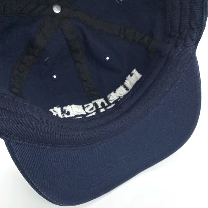 HideandSeek ハイドアンドシーク 刺繡 6パネルキャップ ネイビー 福生店