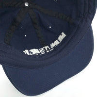 HideandSeek ハイドアンドシーク 刺繡 6パネルキャップ ネイビー 福生店