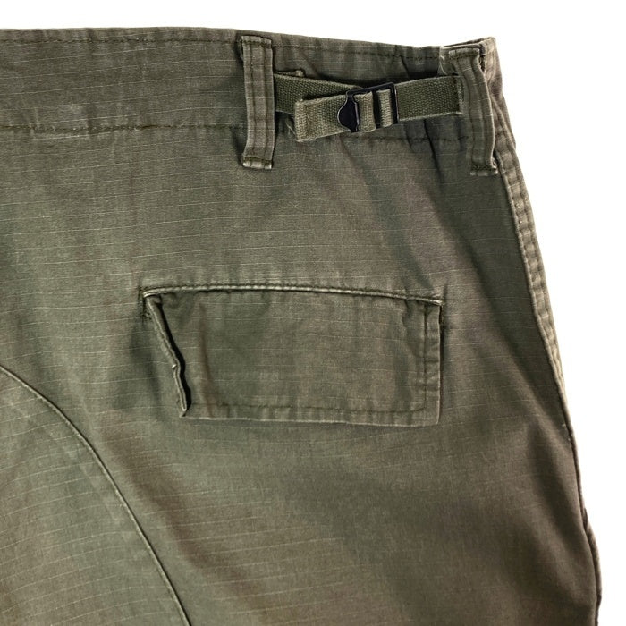 U.S. ARMY USA製 TROUSERS COMBAT カーゴパンツ カーキ sizeL※裾