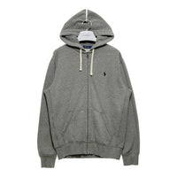 POLO RALPH LAUREN ポロラルフローレン ジップアップ スウェットパーカー チャコールグレー Size M 瑞穂店